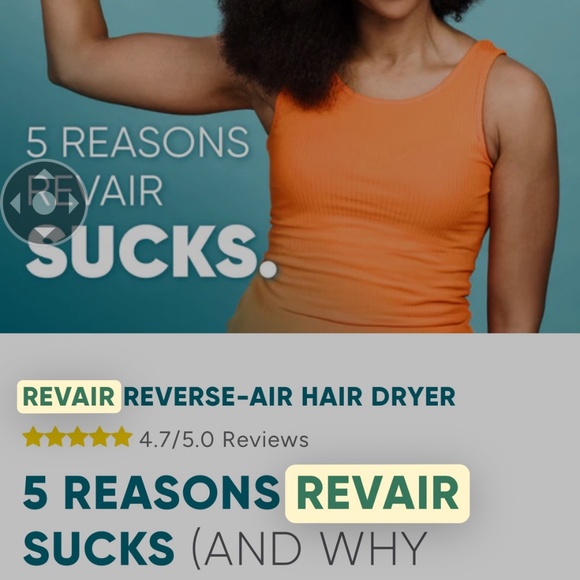Revair reverse air hair dryer - Picture 3 of 3